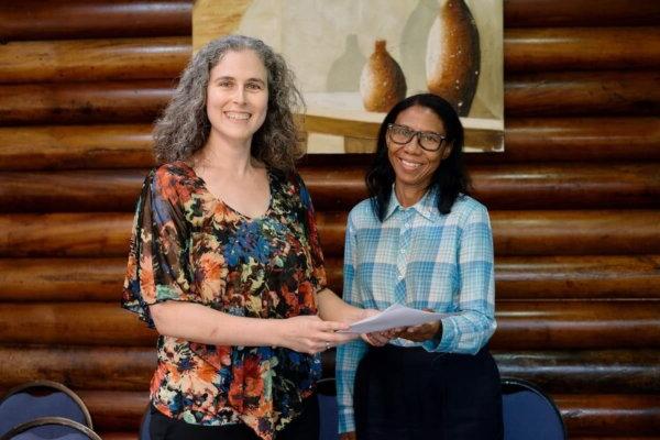 Rhondine Petrof and Bethany Galipeau-Konate